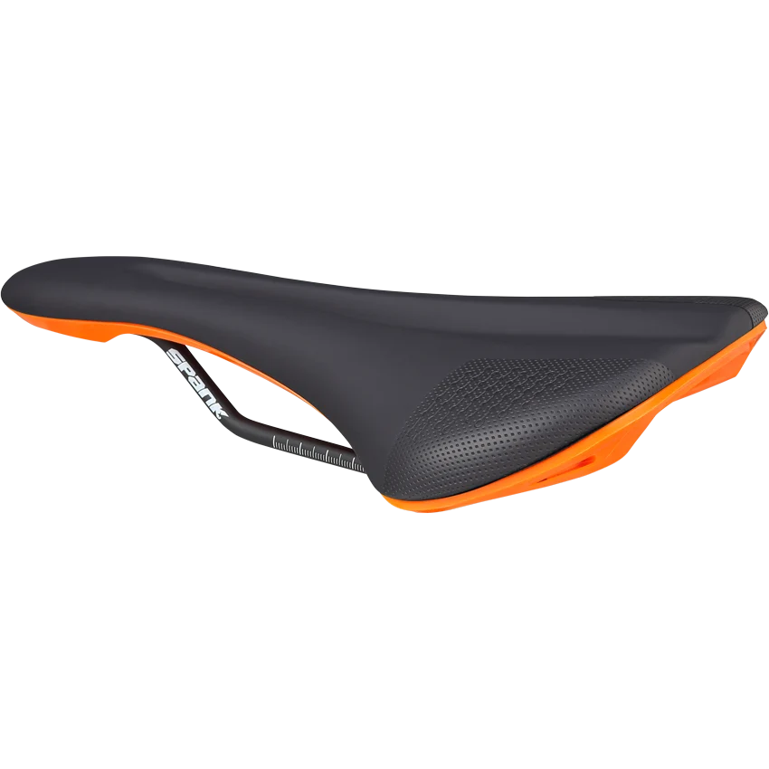 SPANK OOZY 280 144mm Zadel CrMo Rails Oranje