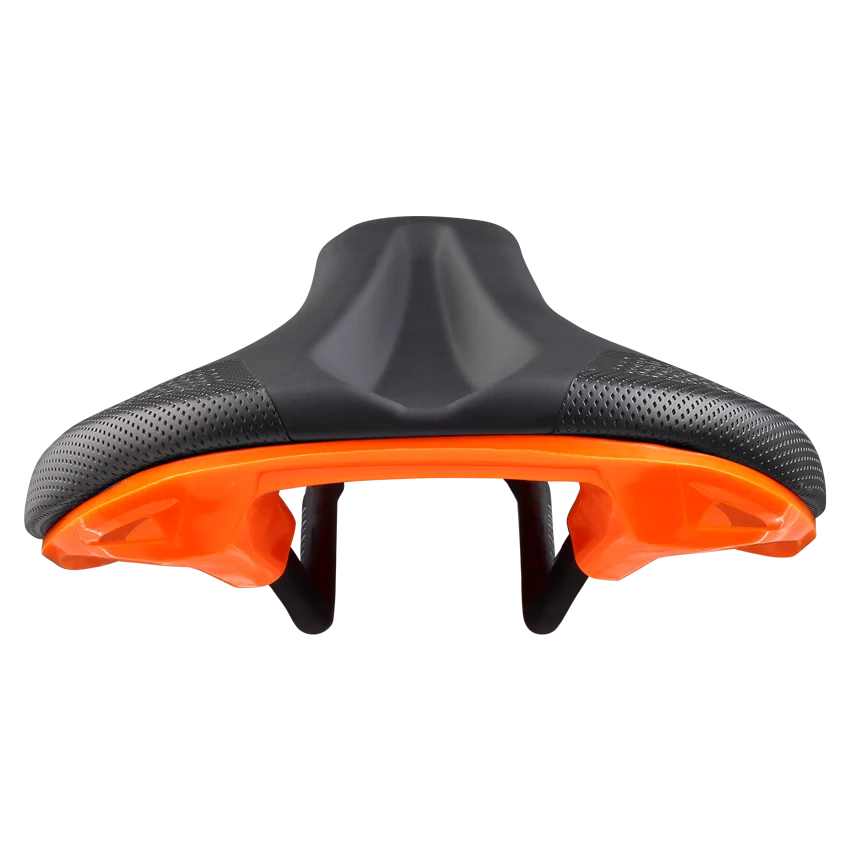 SPANK OOZY 280 144mm Zadel CrMo Rails Oranje