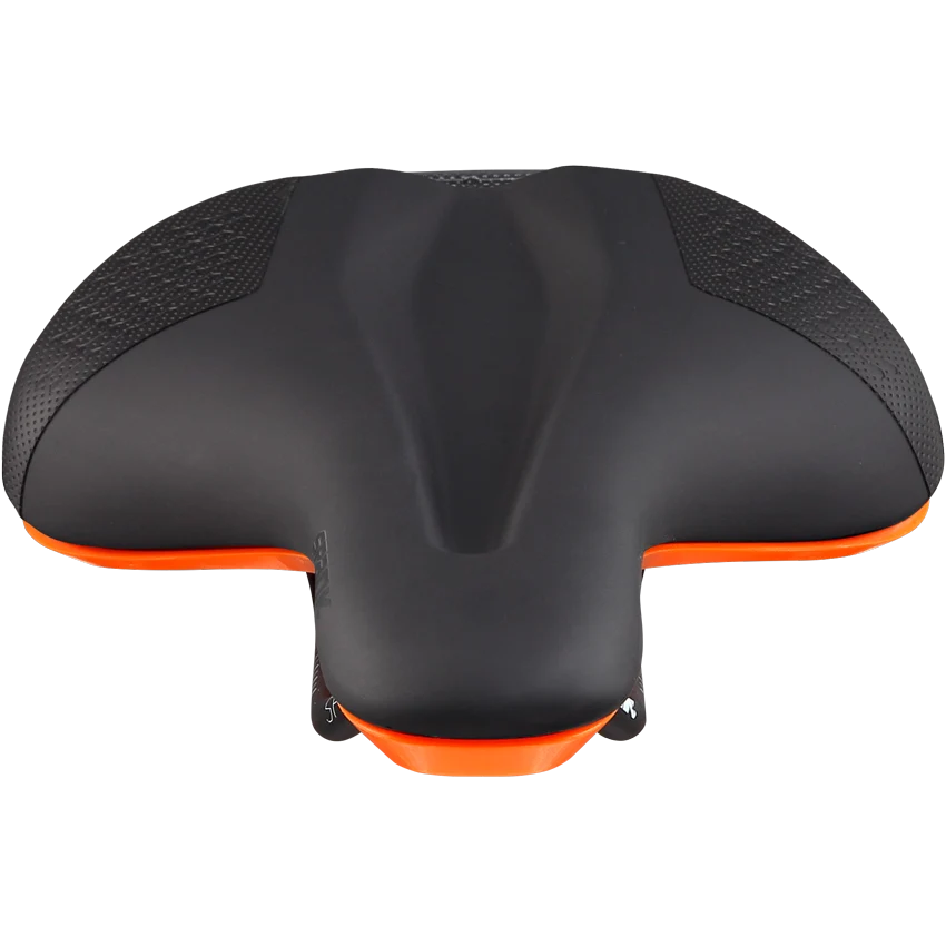 SPANK OOZY 280 144mm Zadel CrMo Rails Oranje