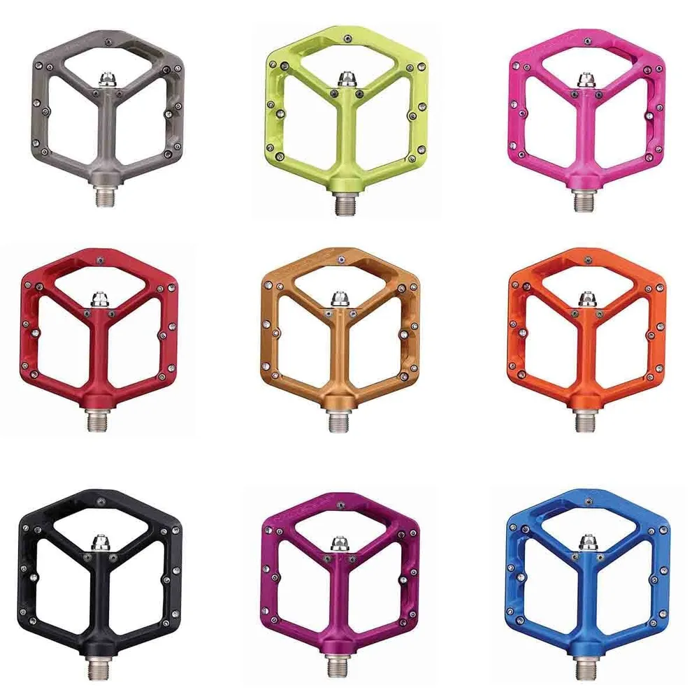 SPANK OOZY REBOOT platte pedalen Blauw