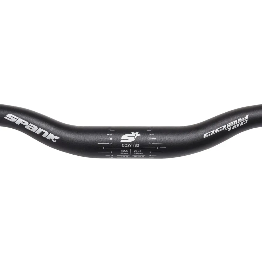 SPANK OOZY TRAIL 780 VIBROCORE Rise 25mm 780mm Zwart Hanger