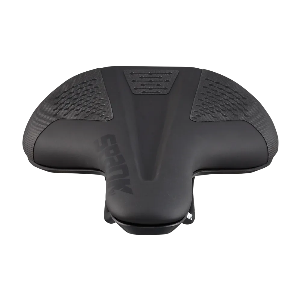SPANK SPIKE 160 Leder Zadel CrMo LTD Rails GG Zwart