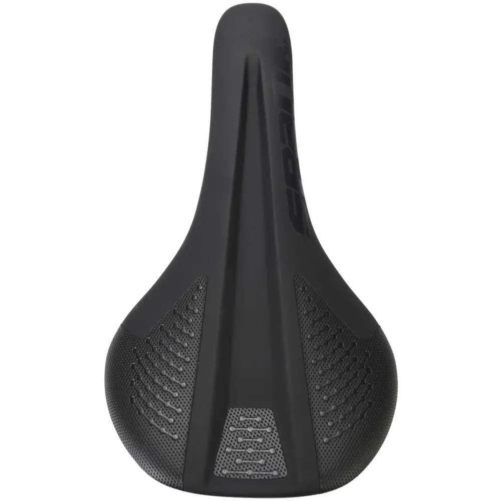 SPANK SPIKE 160 Leder Zadel CrMo Rails Blauw