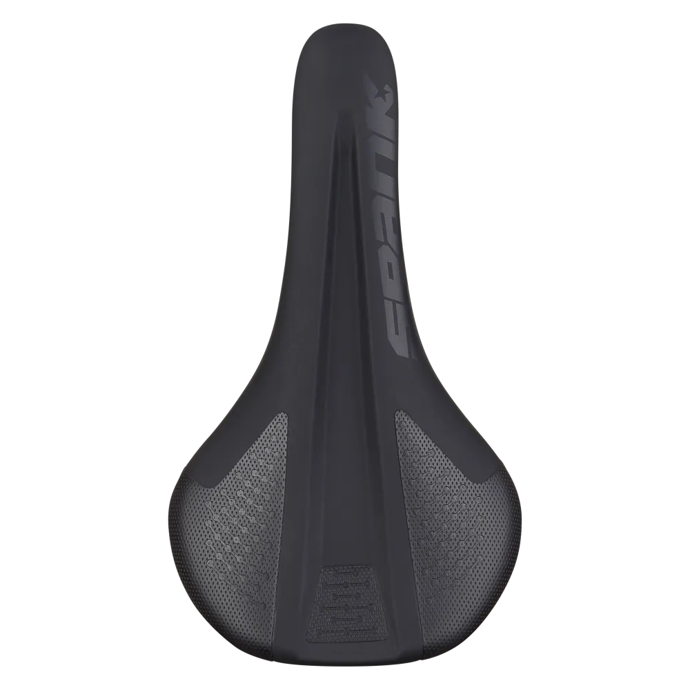 SPANK SPIKE 160 Leder Zadel CrMo Rails Groen
