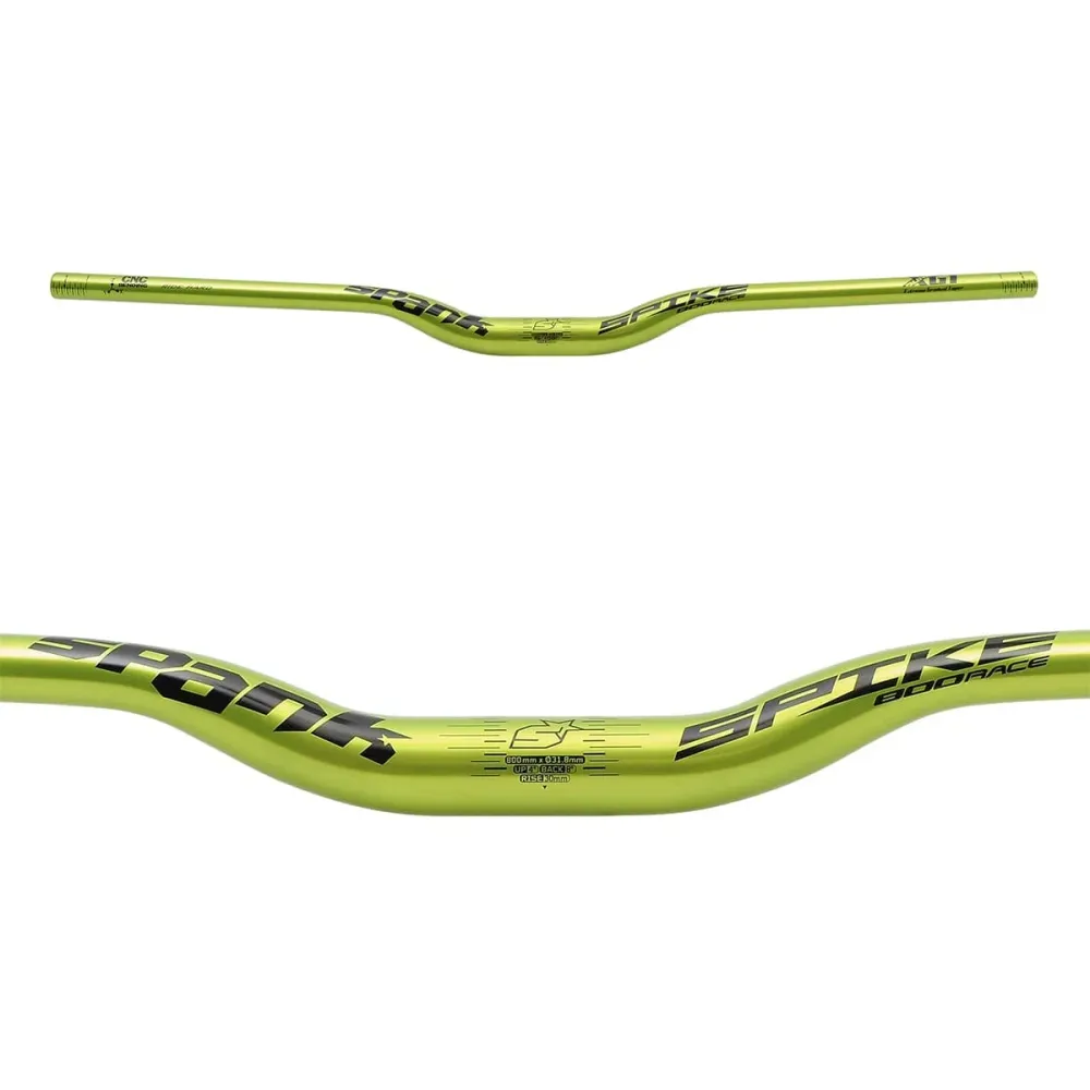 SPANK SPIKE 800 RACE Hanger Stijging 30mm 800mm Groen