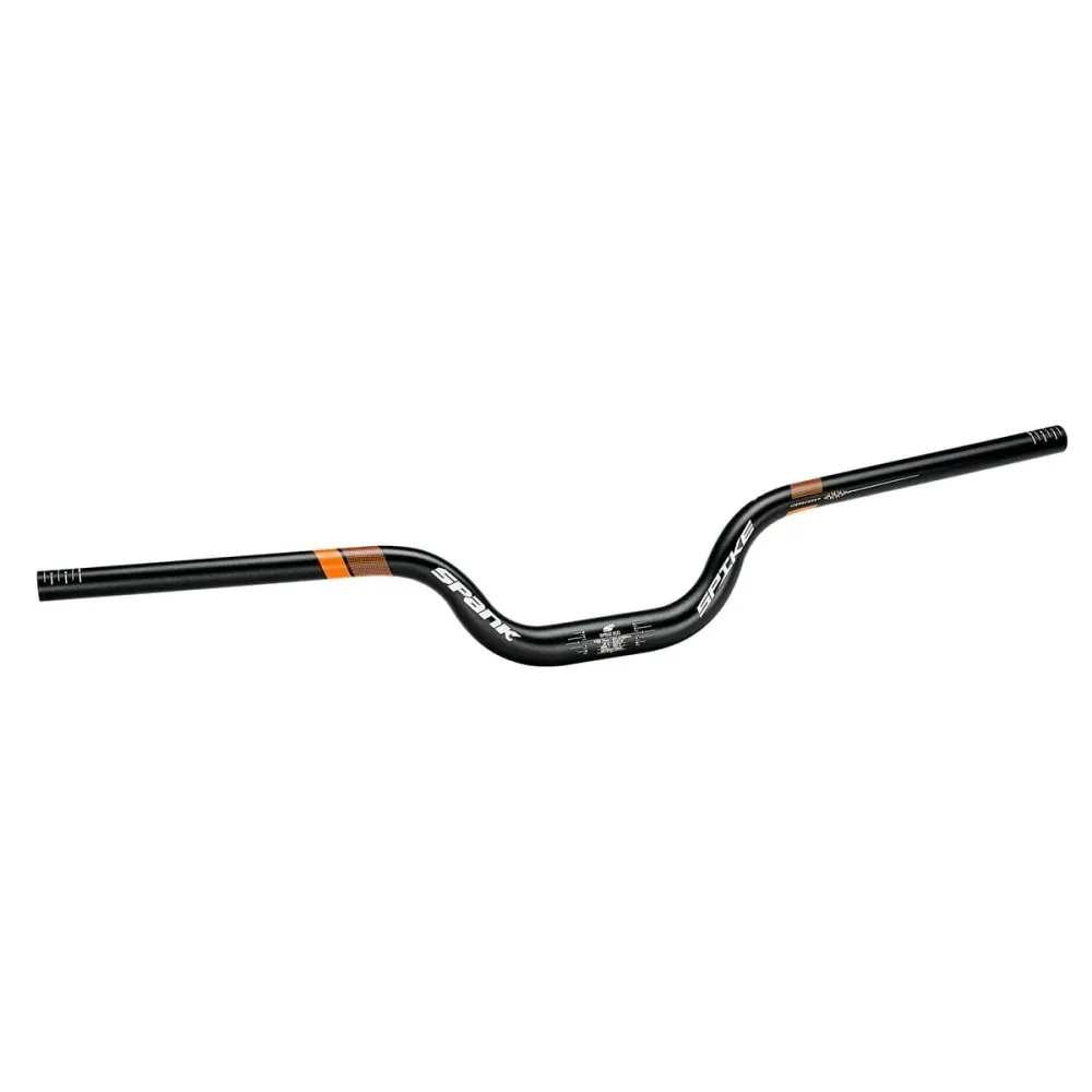 SPANK SPIKE 800 RACE VIBROCORE Rise 75mm 31,8/800mm Zwart / Oranje stuur