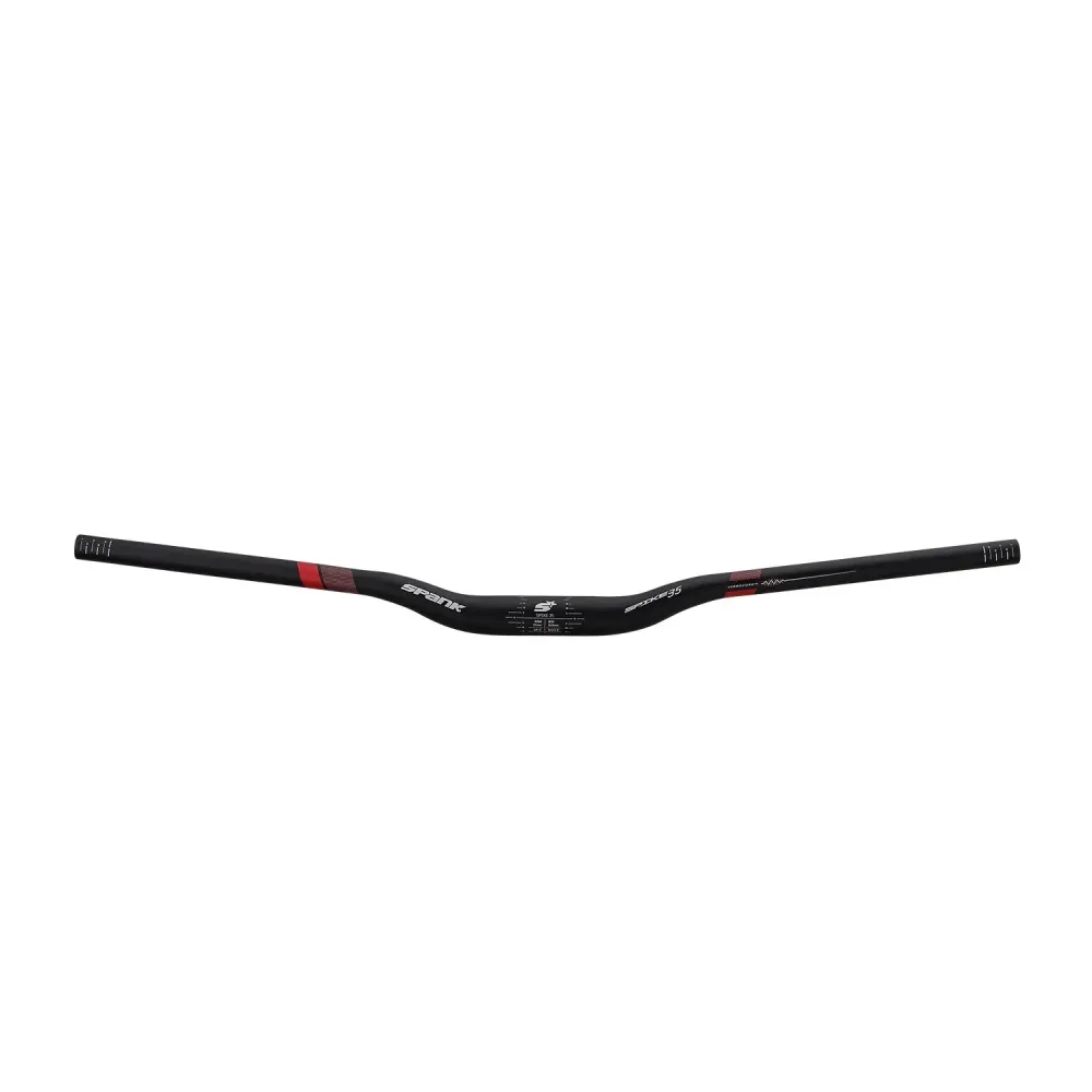 SPANK SPIKE 35 VIBROCORE Rise 25mm 820mm Rood stuur