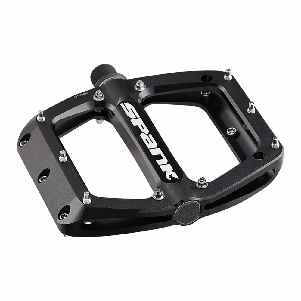 SPANK SPOON REBOOT M vlakke pedalen Zwart