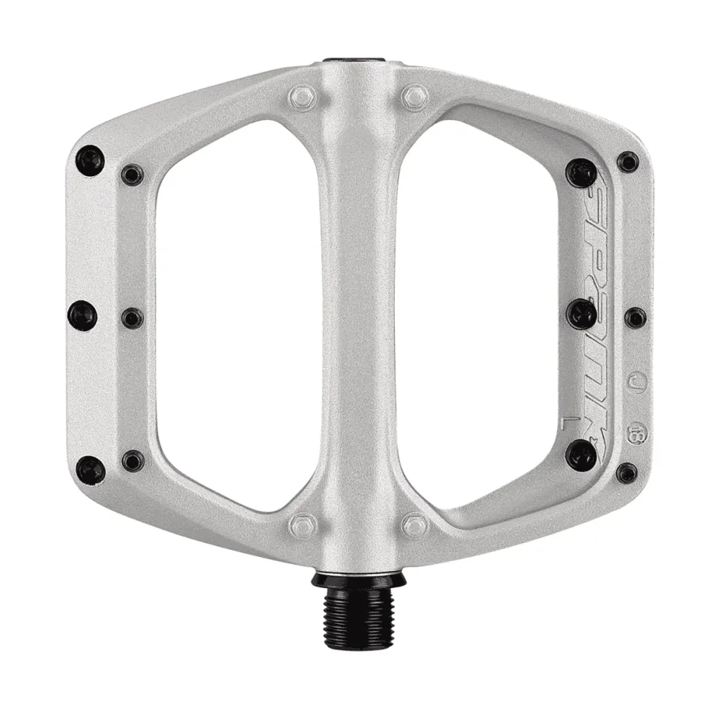 SPANK SPOON DC Silver platte pedalen