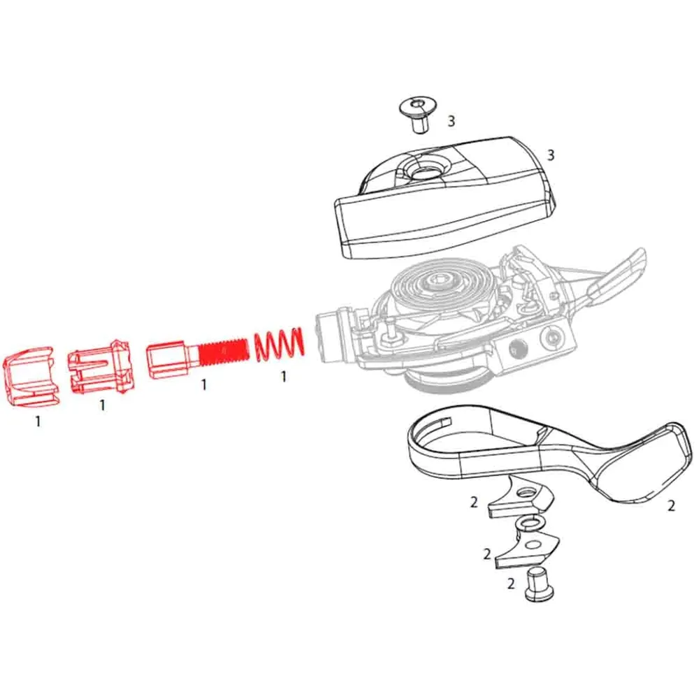 Spanningsregelstang voor SRAM XX1 Speed Control #11.7018.012.000