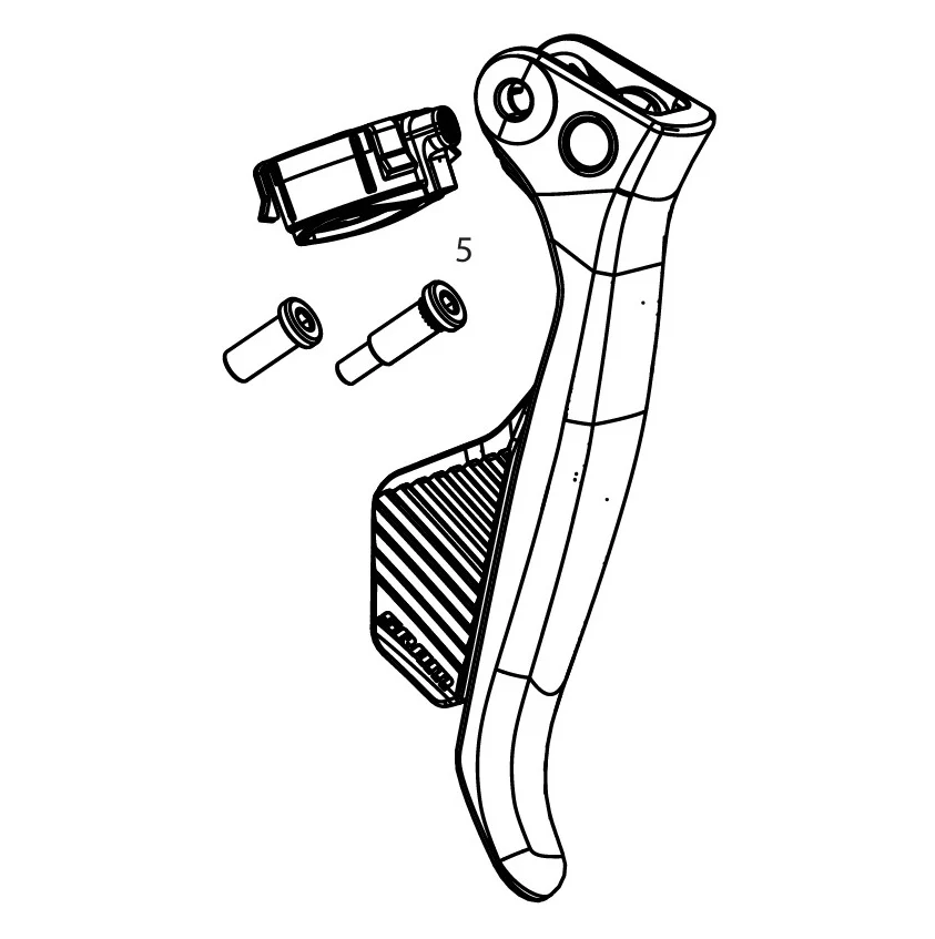 SRAM APEX/RIVAL AXS Enkele Linkerhendel