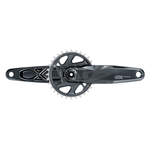 SRAM GX EAGLE FAT BIKE 5" DUB 11/12V Mono crankstel Grijs