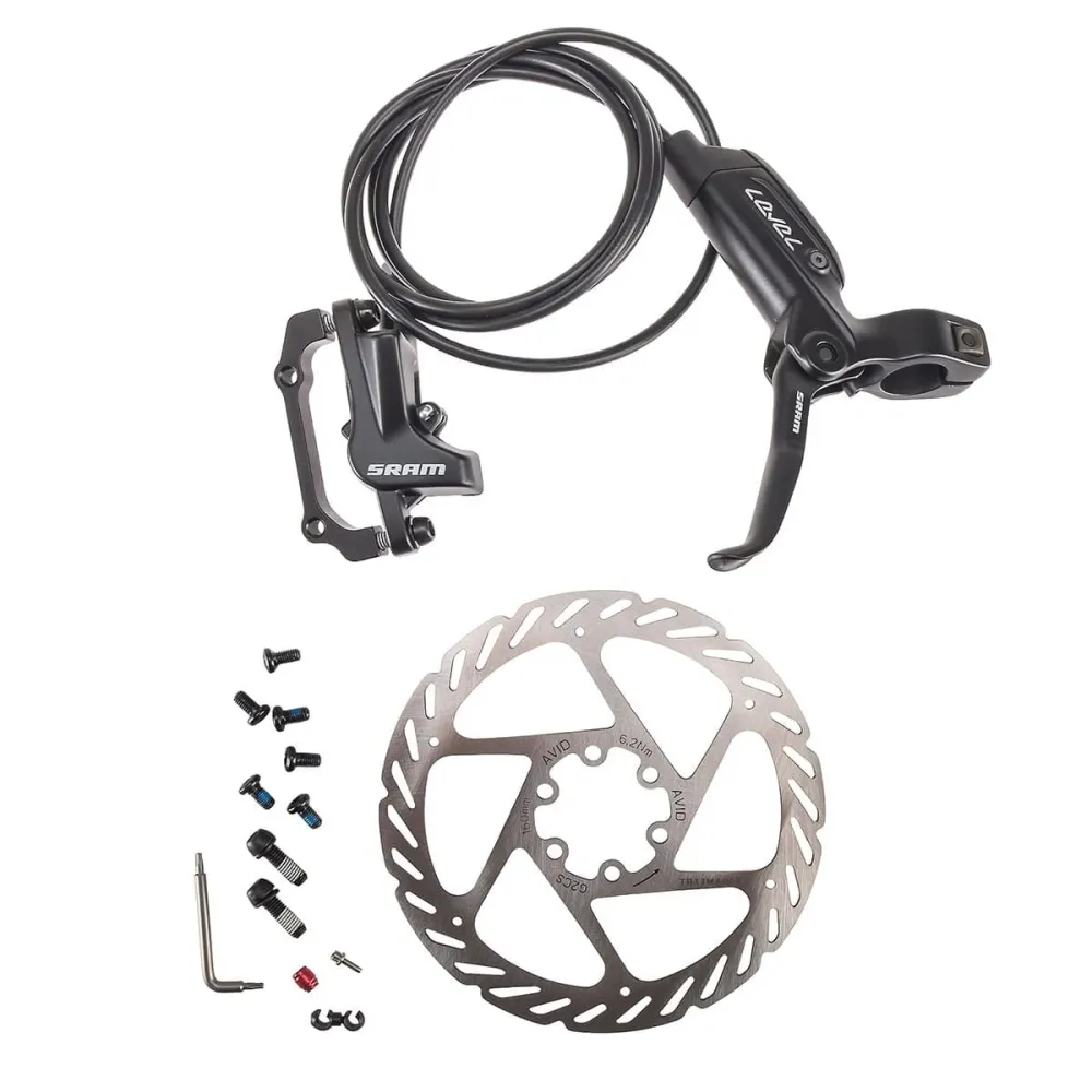 SRAM LEVEL Schijfrem achter Zwart