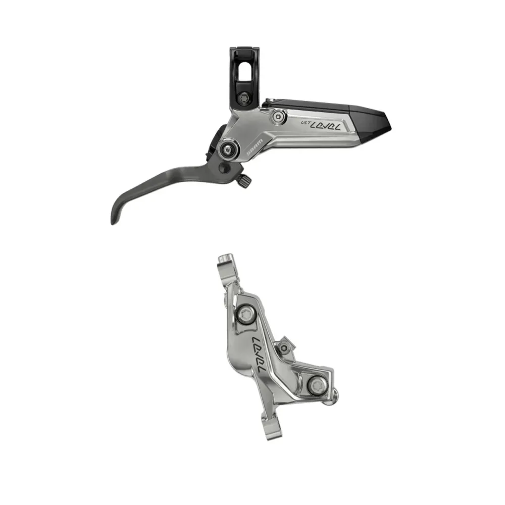 SRAM NIVEAU ULTIMATE STEALTH 4-zuiger achterrem, zilver