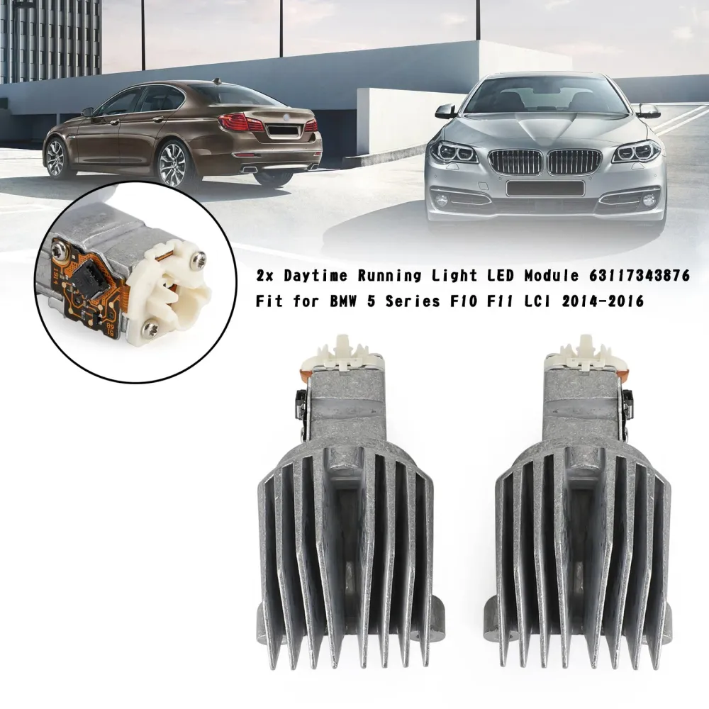2 stuks BMW 550i 4.4L 2014-2016 DRL LED-module 63117343876