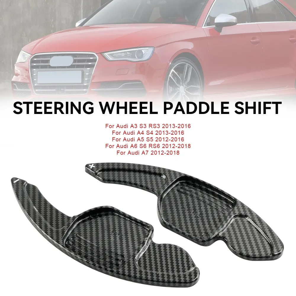 Stuurwiel Schakelpaddle Shifter Verlenging ABS kunststoffen Geschikt voor Audi A8 S8 2012-2017