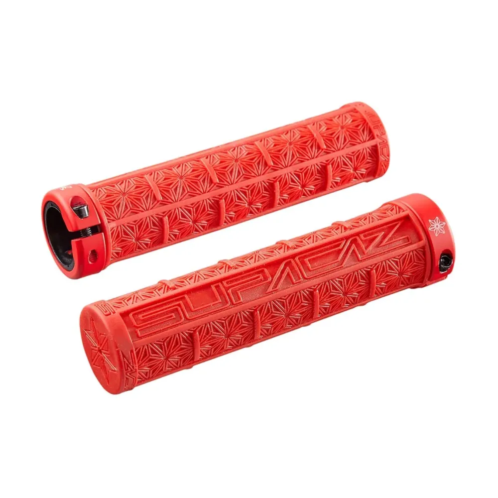 SUPACAZ GRIZIPS Lock-On Handvatten Rood