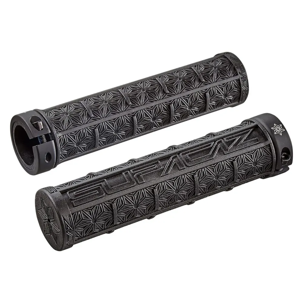 SUPACAZ GRIZIPS Lock-On Handvatten Zwart
