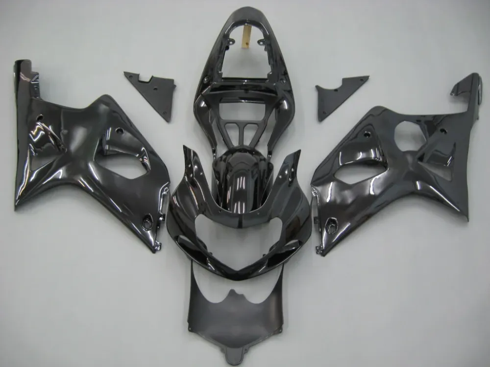 Amotopart 2000-2002 Suzuki GSXR1000 Fairing Black Kit