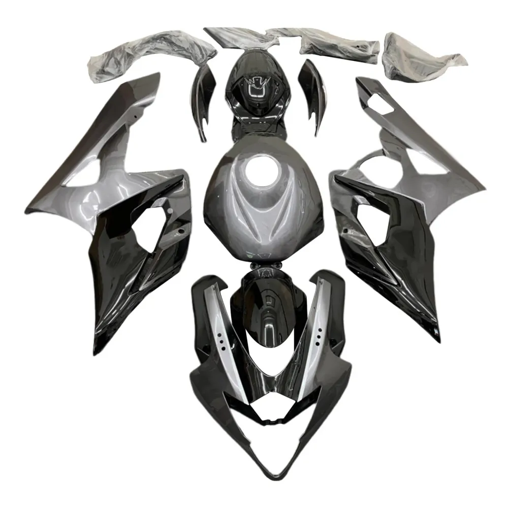 Amotopart 2005-2006 Suzuki GSXR1000 K5 Black & Gray Style2 Fairing Kit