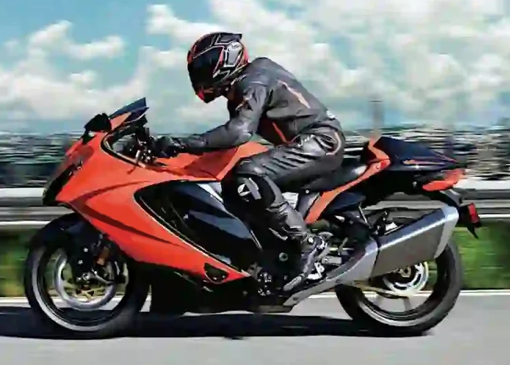 Amotopart 2021-2025 Suzuki Hayabusa GSX1300R oranje kuipset
