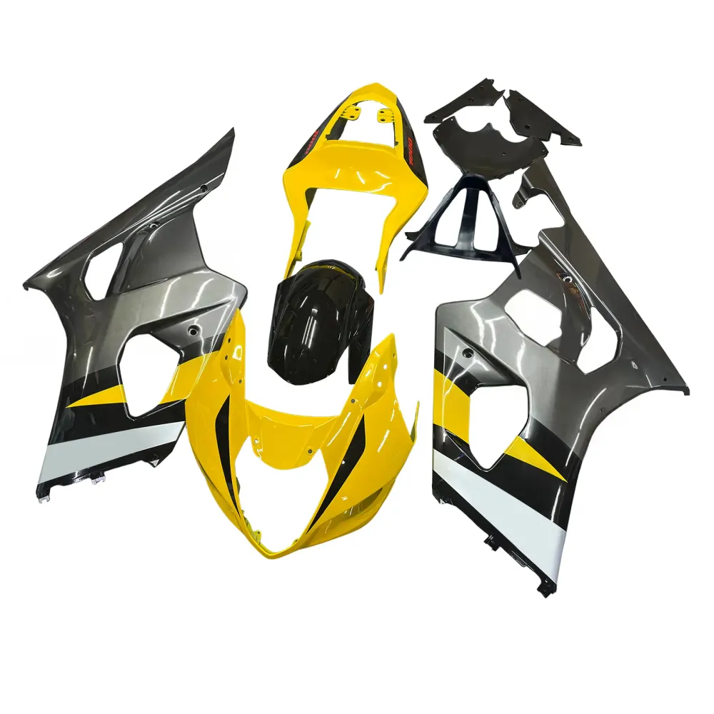 Amotopart kuip voor Suzuki GSXR1000 (2003-2004) geel&Bgebrek aan kit