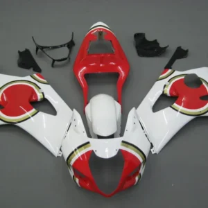 Amotopart kuipdeel voor Suzuki GSXR1000 (2003-2004) het wit&Red Kit