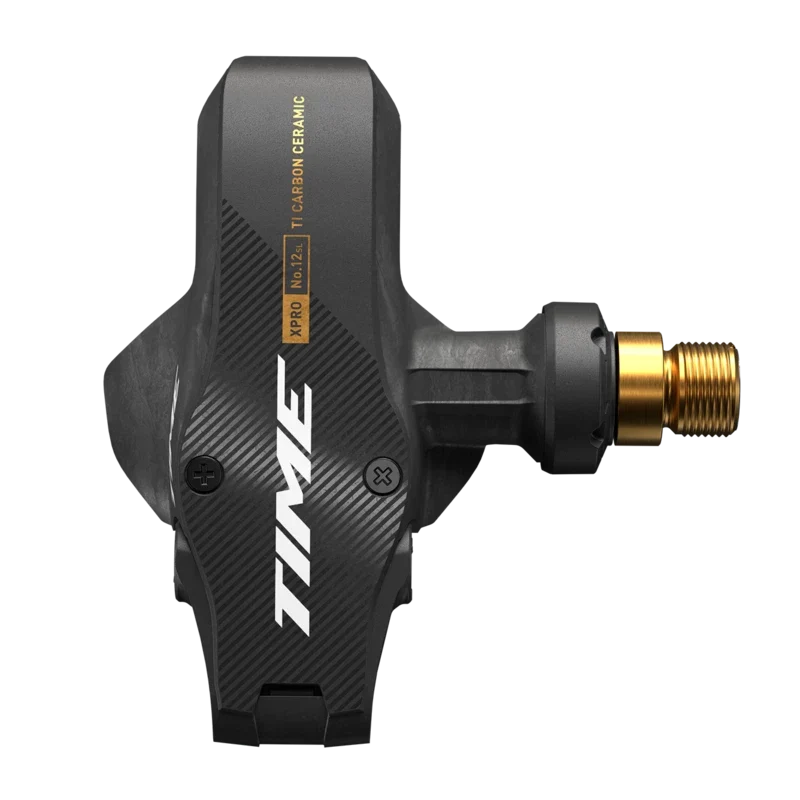 Time X PRO 12 SL Q-Factor 57 Carbon/Titanium Gold pedalen