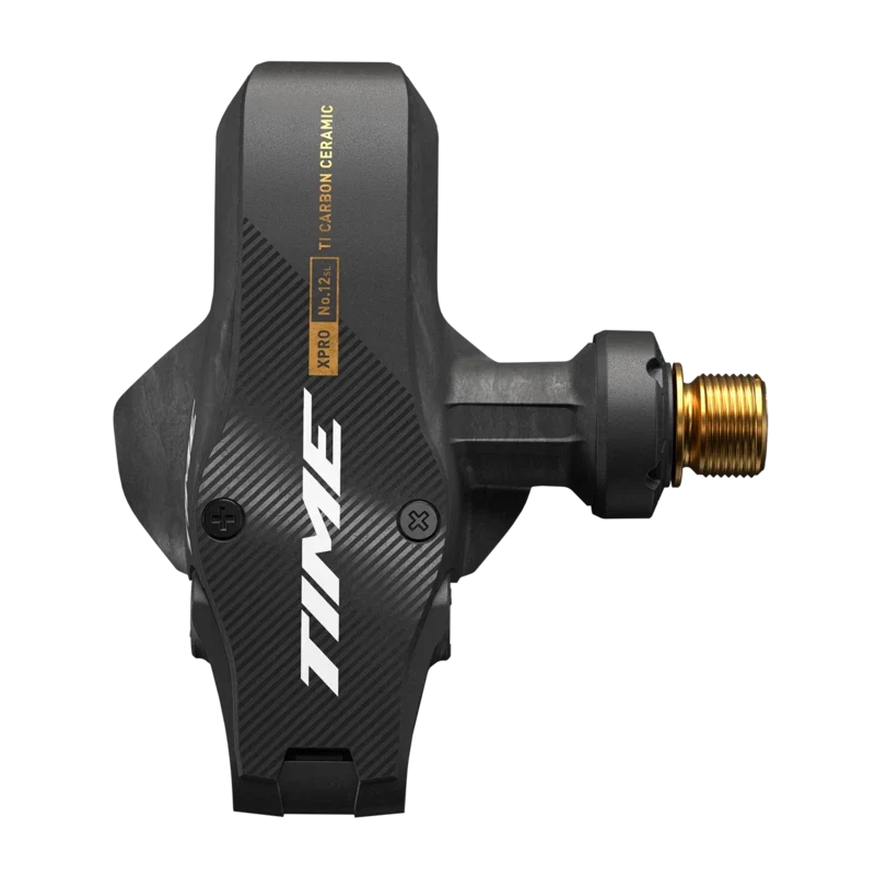 Time X PRO 12 SL Q-Factor 51 Koolstof/Titanium Gold pedalen