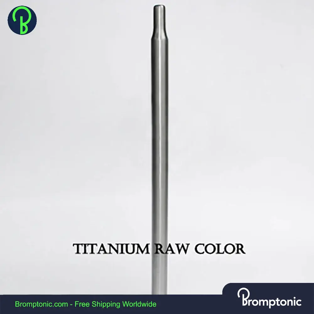 Titanium zadelpen voor Brompton Multicolor