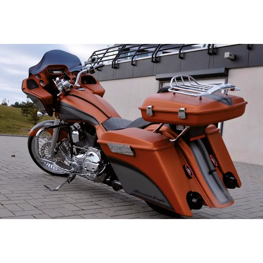 Tommy & Sons Rocca Opgespannen Zadeltas Behuizingen voor Harley
