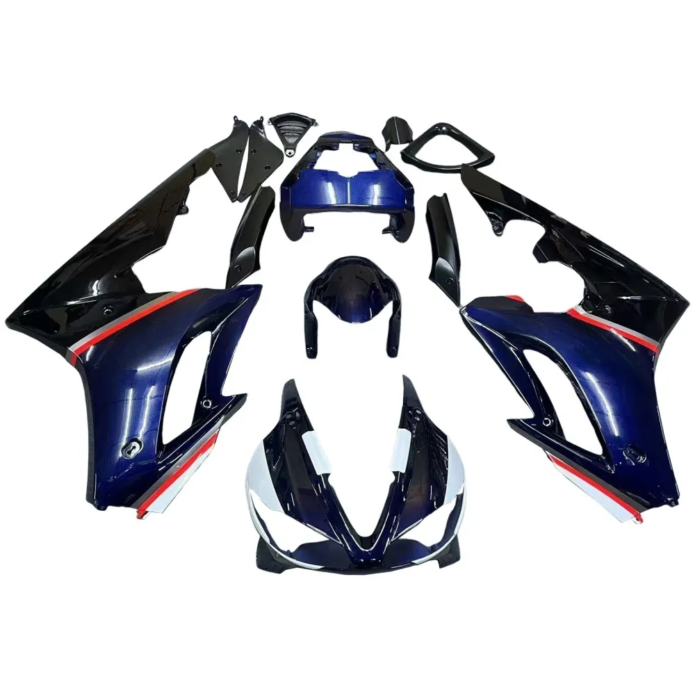 Amotopart 2009-2012 Triumph Daytona 675 Blue & Black Style2 Fairing Kit