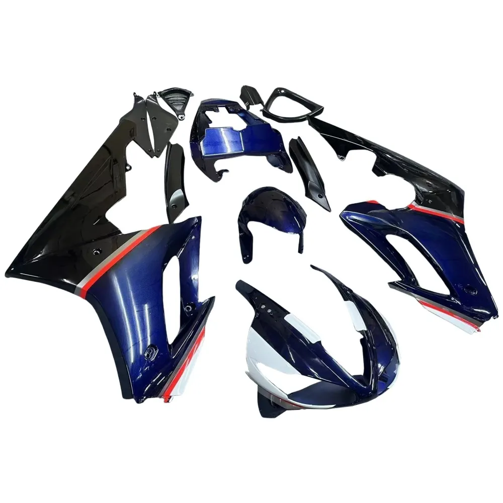 Amotopart 2009-2012 Triumph Daytona 675 Blue & Black Style2 Fairing Kit