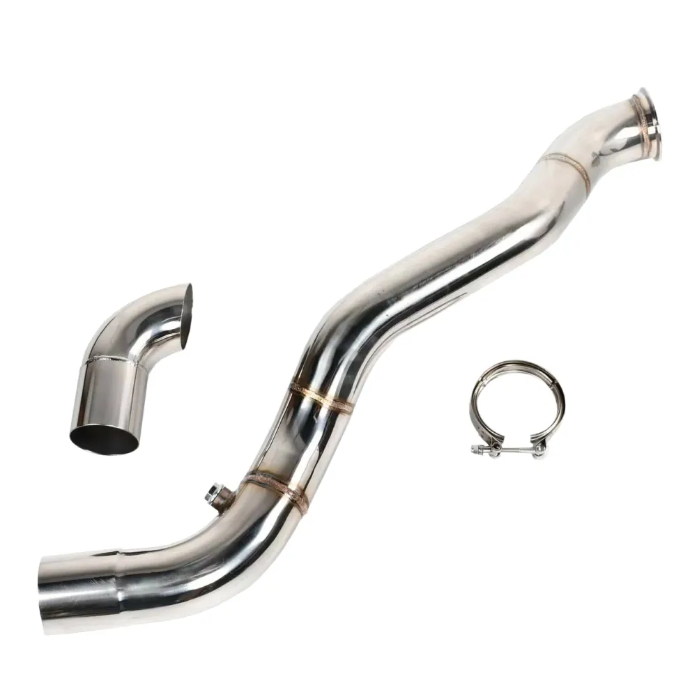 Uitlaatpijp voor Chevy T4 turbokit 99-13 4.8 5.3 6.0 6.2 vortec LS 3" v-band