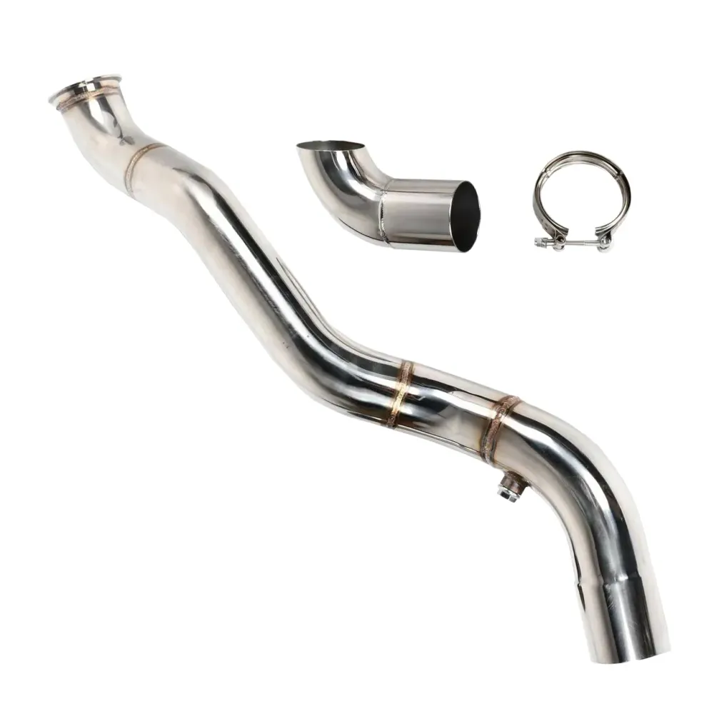 Uitlaatpijp voor Chevy T4 turbokit 99-13 4.8 5.3 6.0 6.2 vortec LS 3" v-band