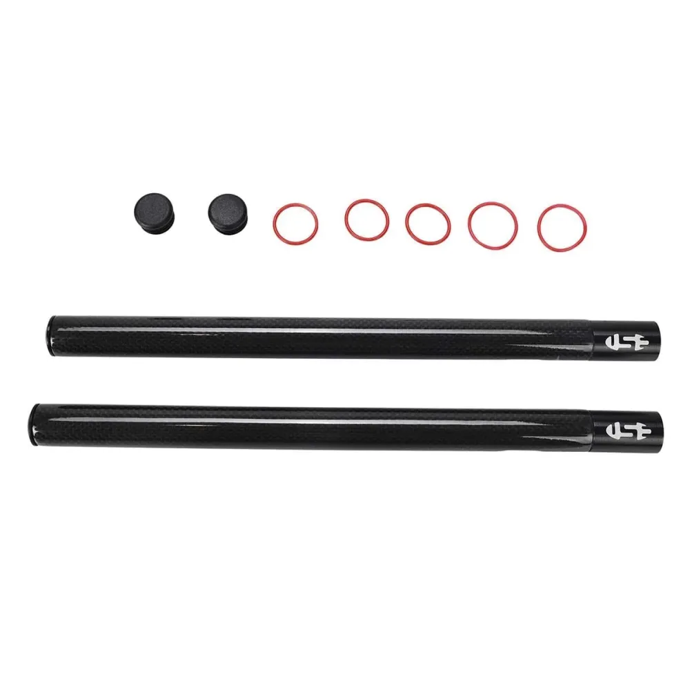 USE AERO 320mm verlengkabels - STRAIGHT SET - Koolstof