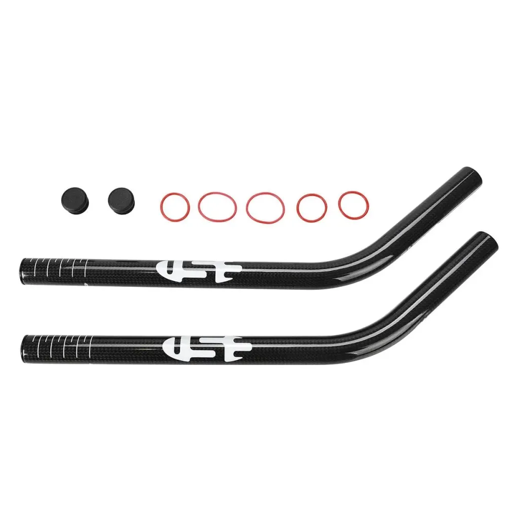 USE AERO verlengstukken 320mm -40 DEG. Buigset - Koolstof