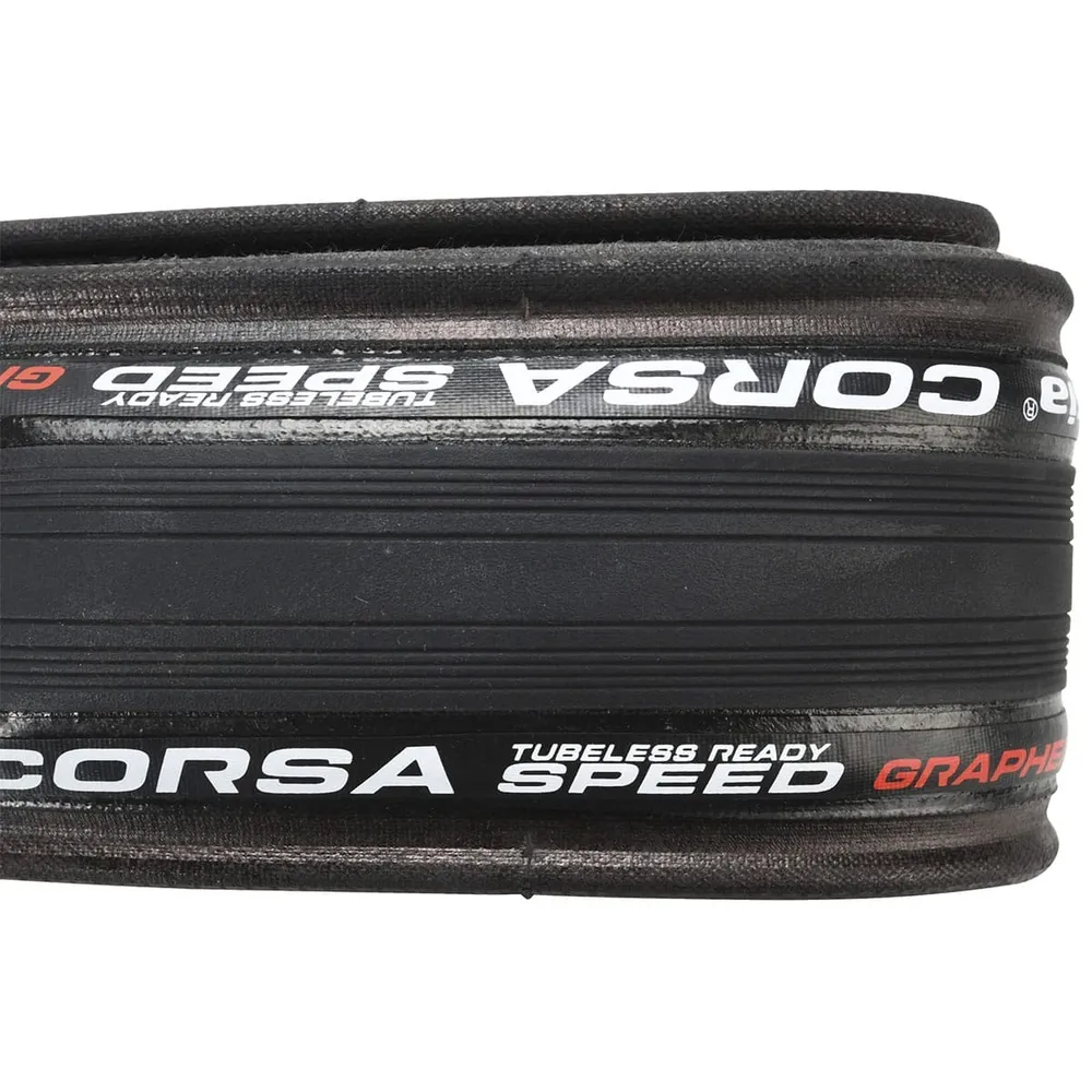 VITTORIA CORSA SPEED Graphene G2.0 700c Tubeless Ready Zwart band