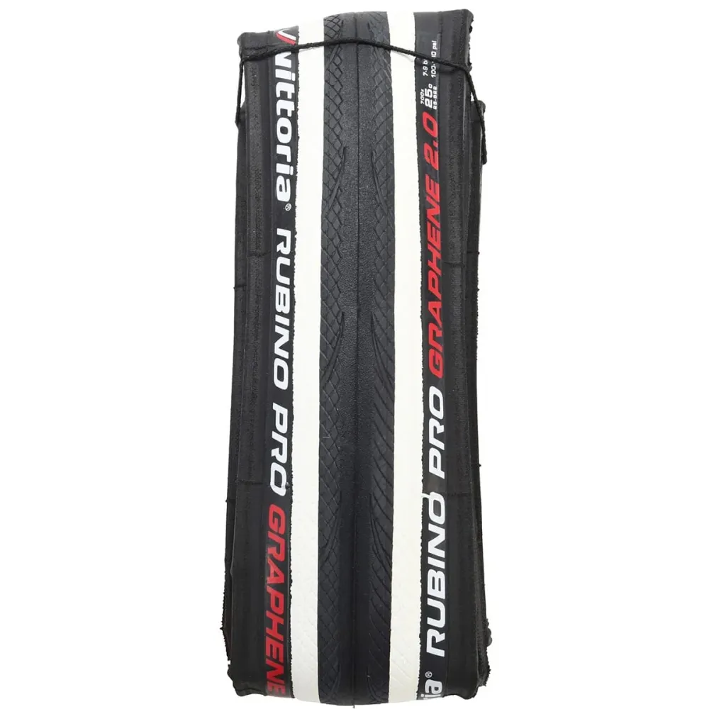 VITTORIA RUBINO PRO Graphene G2.0 700c Tubetype Wit band