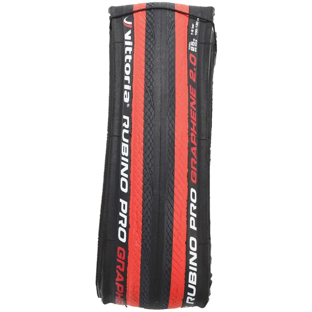 VITTORIA RUBINO PRO Graphene G2.0 700c Tubetype Rode band