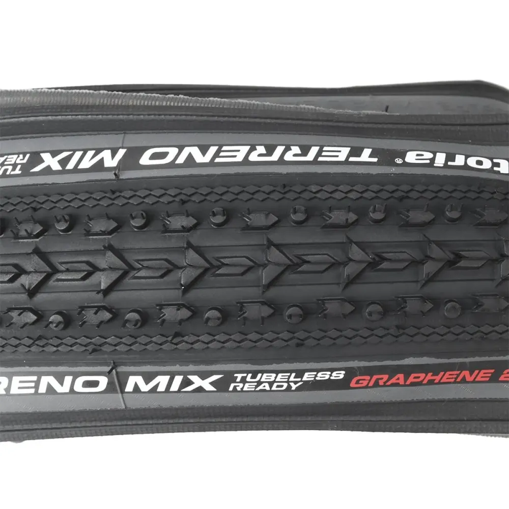 VITTORIA TERRENO MIX GRAVEL ENDURANCE Graphene G2.0 700x33c Tubeless Ready Grijze band
