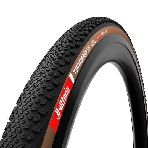 VITTORIA TERRENO T50 MIXED Gravel Endurance 700x45c Tubeless Ready Zacht Bruin band