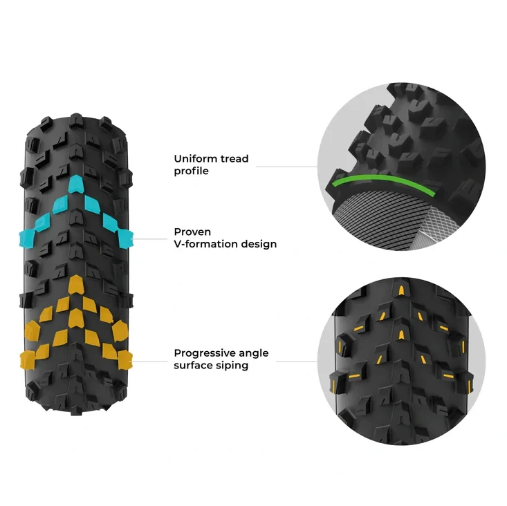 VITTORIA TERRENO T60 MIXED Gravel Endurance 700x45c Tubeless Ready Zacht Bruin band