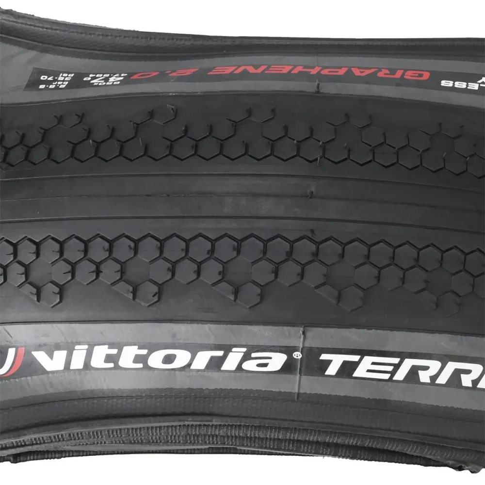 VITTORIA TERRENO ZERO GRAVEL ENDURANCE Graphene G2.0 650x47b Tubeless Ready Grijze band