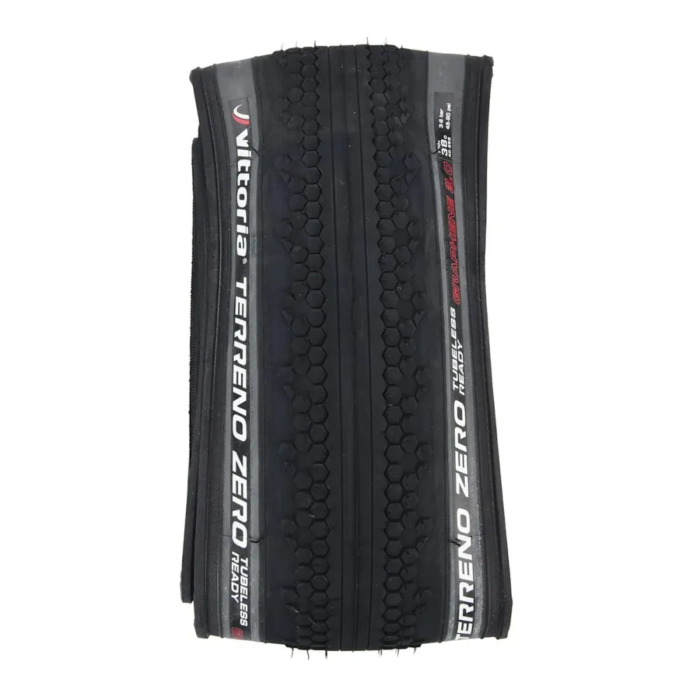 VITTORIA TERRENO ZERO GRAVEL ENDURANCE Graphene G2.0 700x47c Tubeless Ready Grijze band