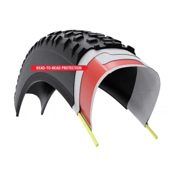 WTB BYWAY TCS LIGHT FAST ROLLING DUAL DNA SG2 650x47c Tubeless Ready Versterkt Zwarte band