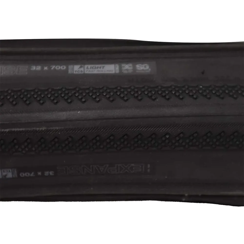 WTB EXPANSE TCS LIGHT FAST ROLLING DUAL DNA SG2 700x32c Tubeless Ready band Zwart