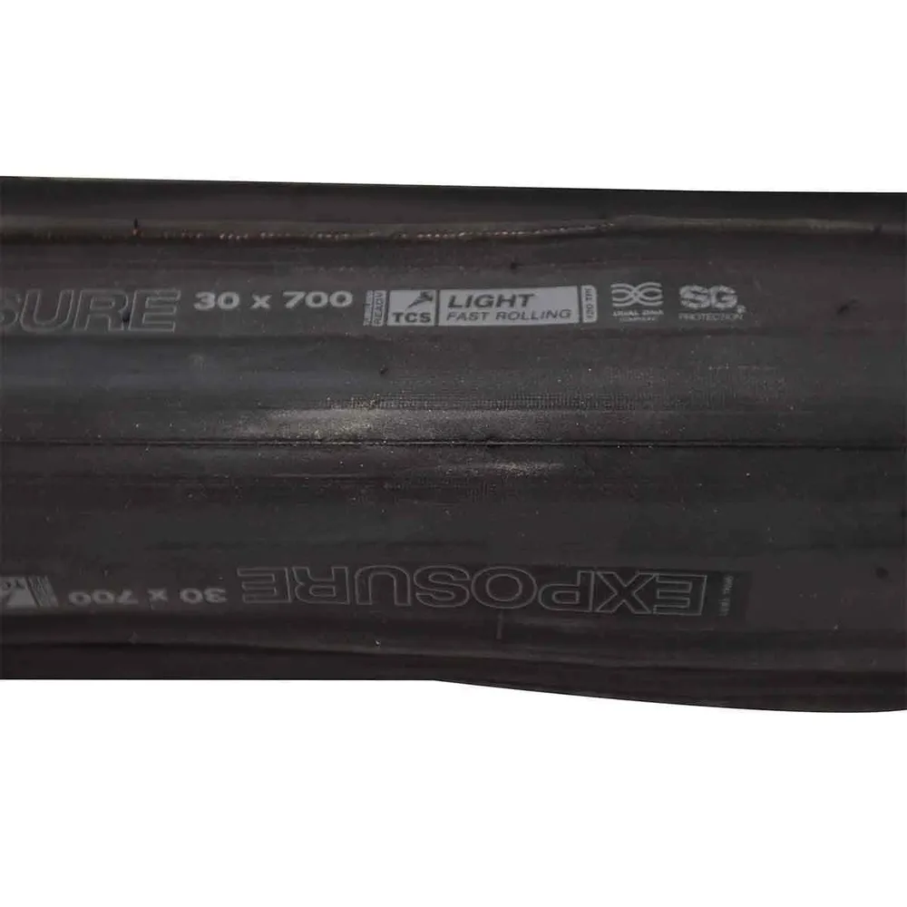 WTB EXPOSURE TCS LIGHT FAST ROLLING DUAL DNA SG2 700x30c Tubeless Ready band Zwart