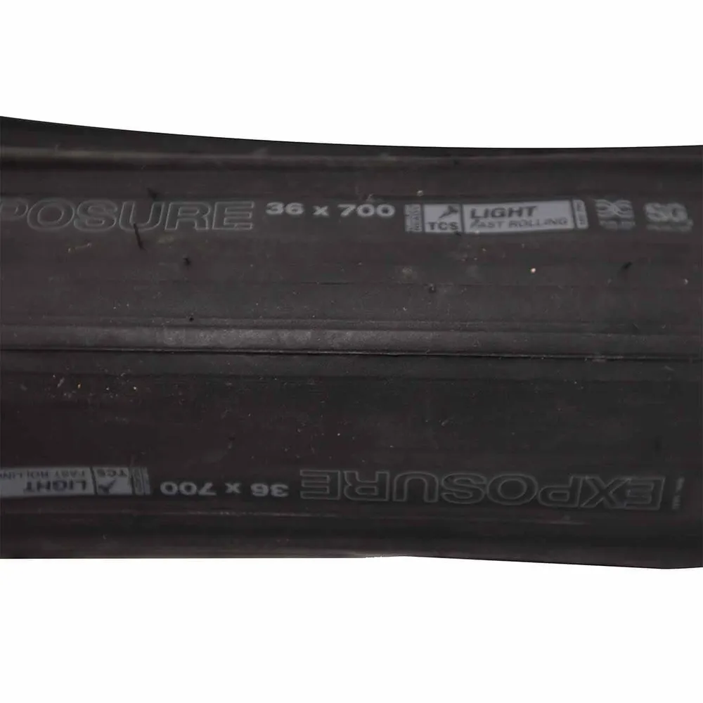 WTB EXPOSURE TCS LIGHT FAST ROLLING DUAL DNA SG2 700x36c Tubeless Ready band Zwart