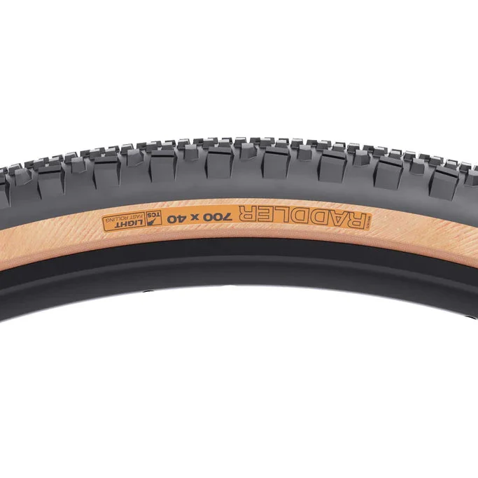WTB RADDLER TCS LIGHT FAST ROLLING DUAL DNA SG2 700x40c Tubeless Ready Versterkt Beige band
